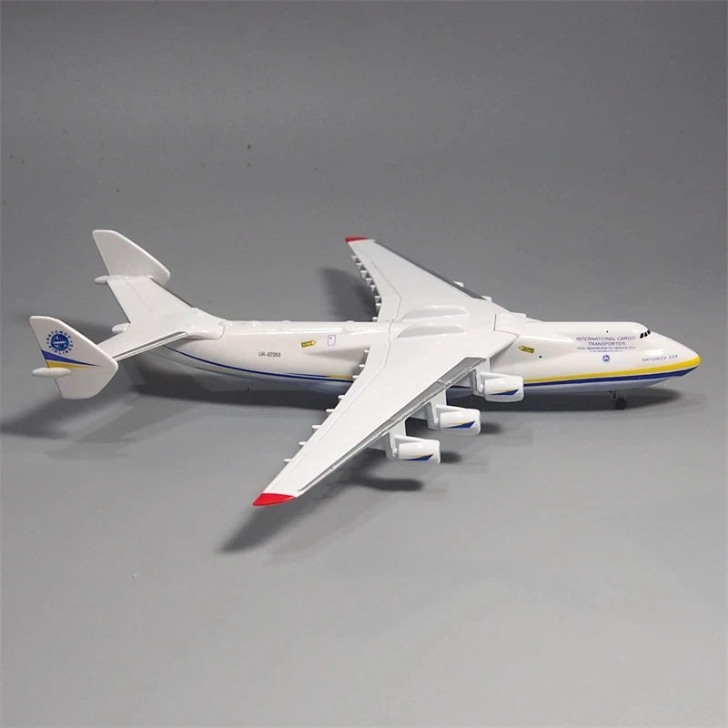 ANTONOV 225 Airlines Ukraine An-225 Mriya Alloy Soviet Union Air Airplane Model Plane Diecast Aircraft