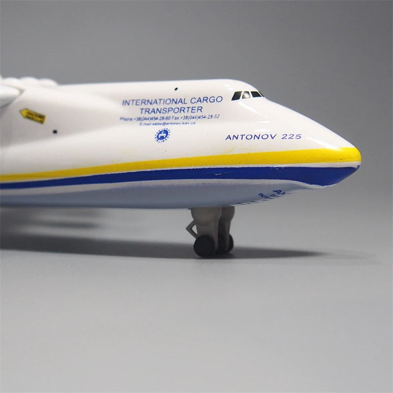 ANTONOV 225 Airlines Ukraine An-225 Mriya Alloy Soviet Union Air Airplane Model Plane Diecast Aircraft