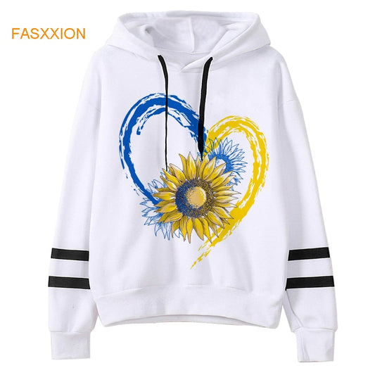 Ukraine hoodies female hip hop 2022 y2k aesthetic printed women hoody anime hip hop