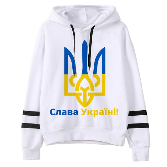Ukraine hoodies female hip hop 2022 y2k aesthetic printed women hoody anime hip hop