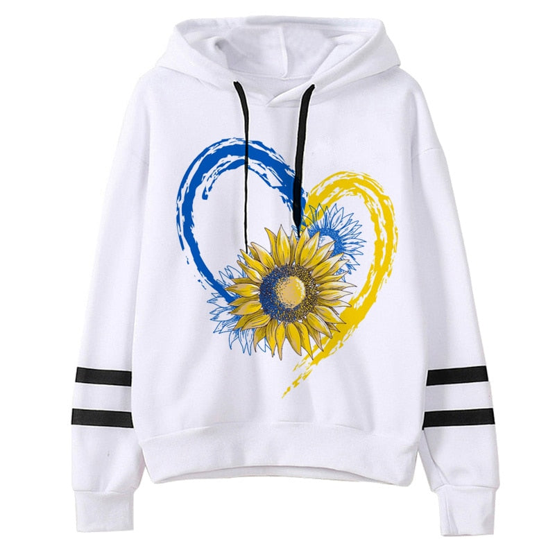 Ukraine hoodies female hip hop 2022 y2k aesthetic printed women hoody anime hip hop