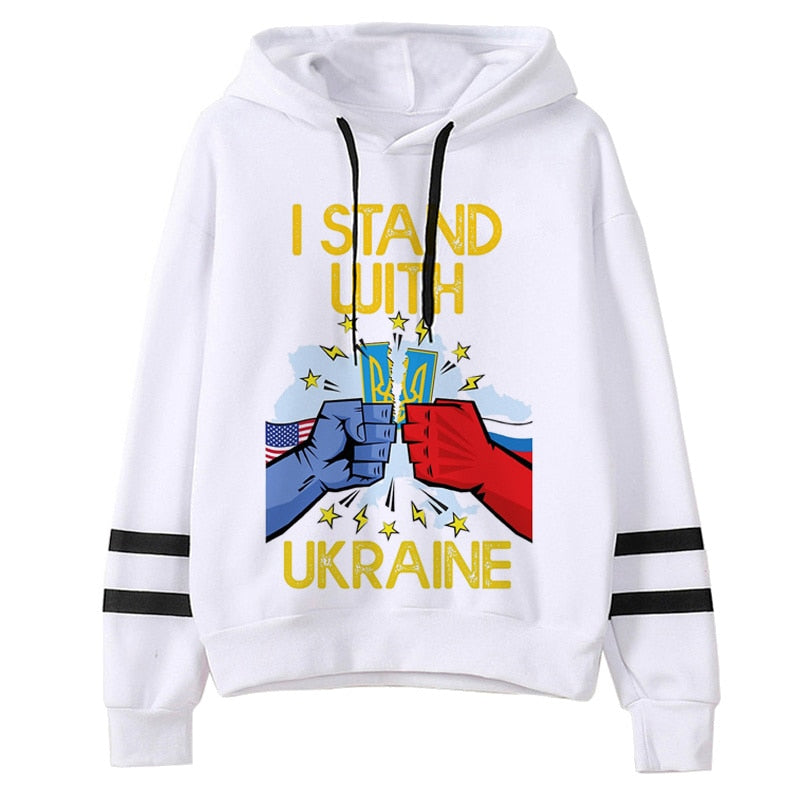 Ukraine hoodies female hip hop 2022 y2k aesthetic printed women hoody anime hip hop