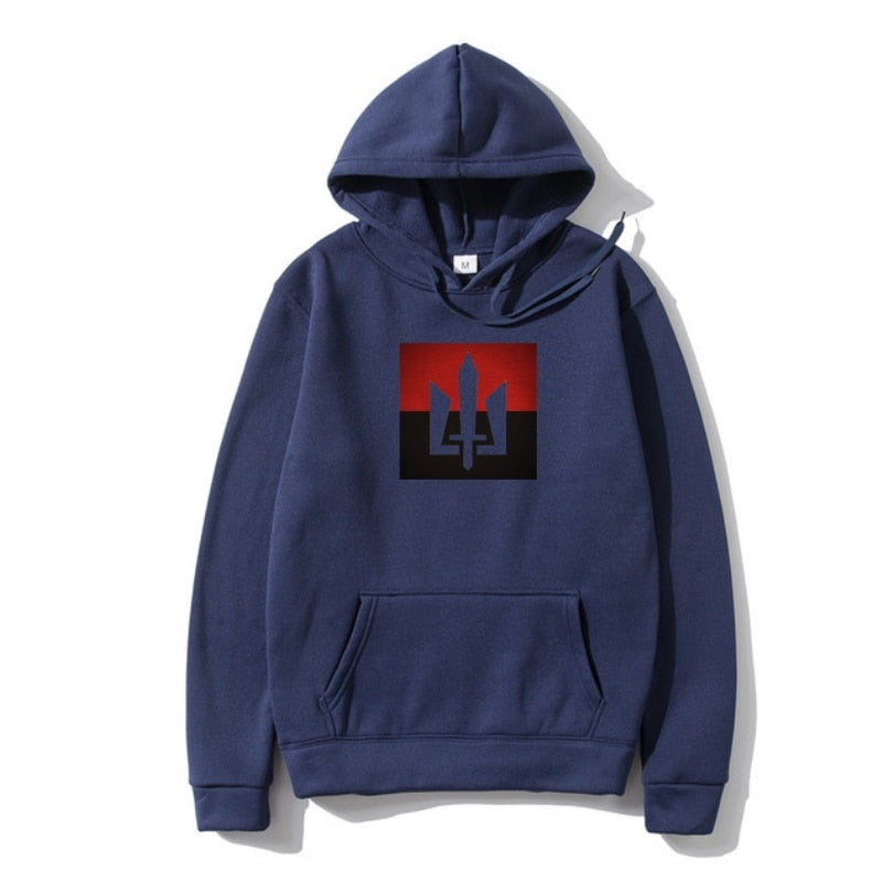 PRAVY SEKTOR EMBLEM WOMENS/MENS Outerwear RIGH UKRAINE UKRAINIAN POLITICAL NATIONALIS Men Outerwear 100% Cotton PrinPullover