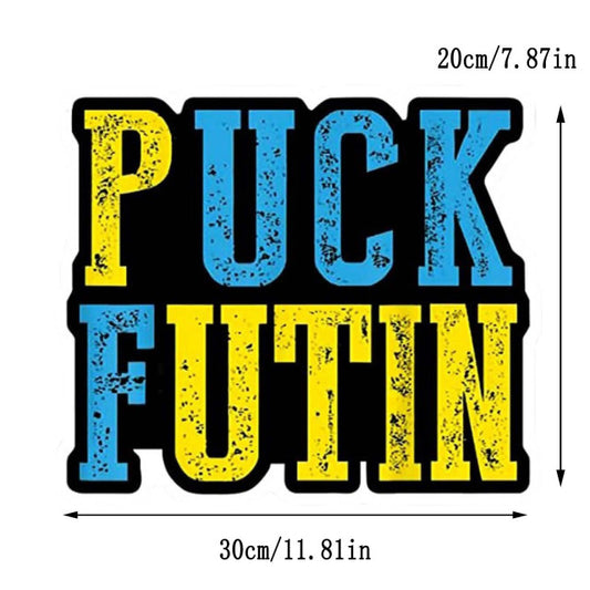 New Trend Ukraine Flag Sticker Decoration Home Sticker Window Stickers Personality Decoration Sticker Auto Decor Accessories