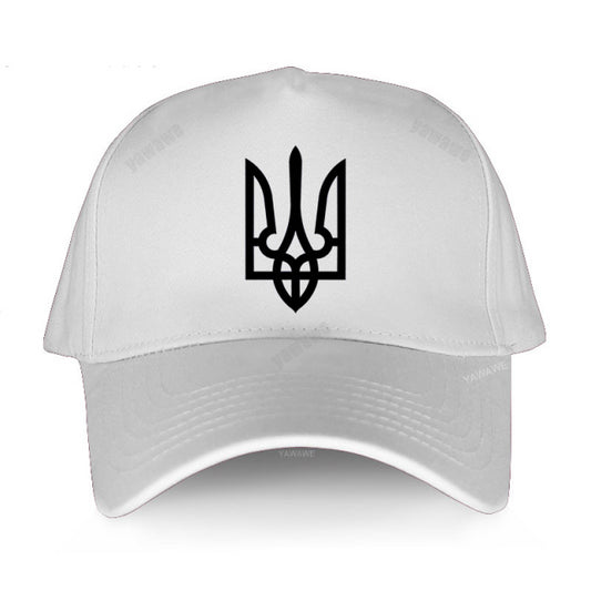 Tryzub Ukrainian Baseball Cap Men Cotton Cool Ukraine Hat Women Unisex Peaked Caps