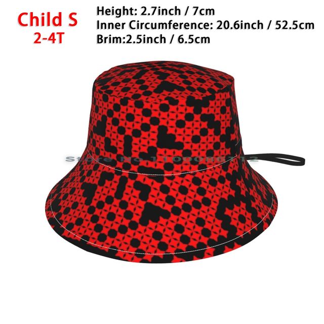 Ukrainian Embroidery Vyshyvanka Bucket Hat Sun Cap Ukrainian Embroidery Vyshyvanka Red Folk Ethnic Poland Slavic Culture