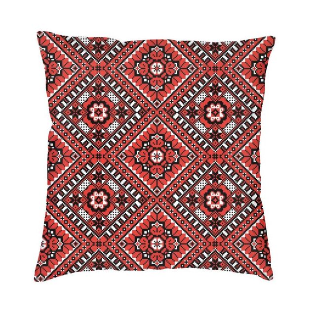 Ukrainian 3D Printed Embroidery Vyshyvanka Ornament Luxury Throw Pillow Covers Home Decor Ethnic Cushion