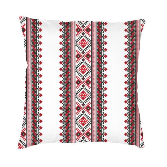 Ukraine Vyshyvanka Embroidery Cushion Covers Sofa Decoration Bohemian Geometric 3D Printed Square Throw Pillow Cover 40x40