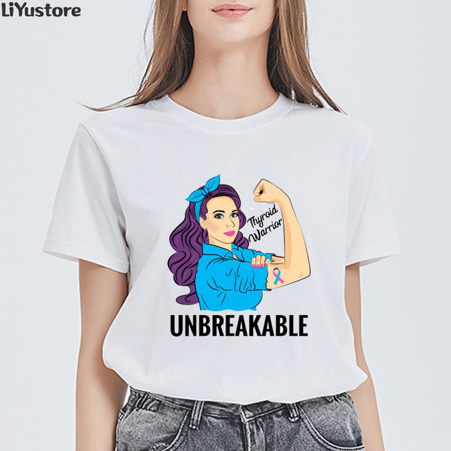 Ukrainian Women Girl Unbreakable Ukrainie Flag T-shirt Summer Women's White T-shirt 2022 New Harajuku Vintage Goddess Costume