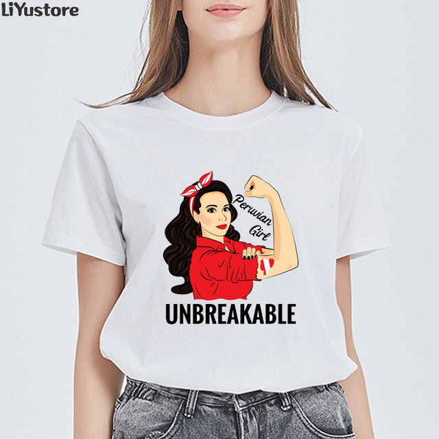 Ukrainian Women Girl Unbreakable Ukrainie Flag T-shirt Summer Women's White T-shirt 2022 New Harajuku Vintage Goddess Costume
