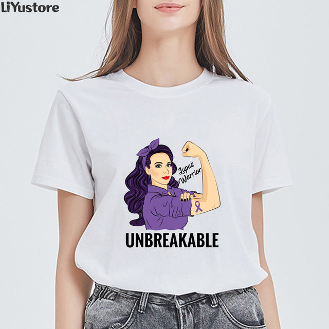 Ukrainian Women Girl Unbreakable Ukrainie Flag T-shirt Summer Women's White T-shirt 2022 New Harajuku Vintage Goddess Costume