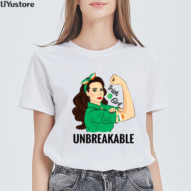 Ukrainian Women Girl Unbreakable Ukrainie Flag T-shirt Summer Women's White T-shirt 2022 New Harajuku Vintage Goddess Costume