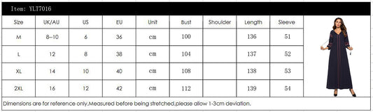 Abaya Muslim Women Long Dress Autumn Embroidery Ethnic Tassel Islam Drawstring Maxi Party Gown Clothing Kaftan Ukrainian Fashion