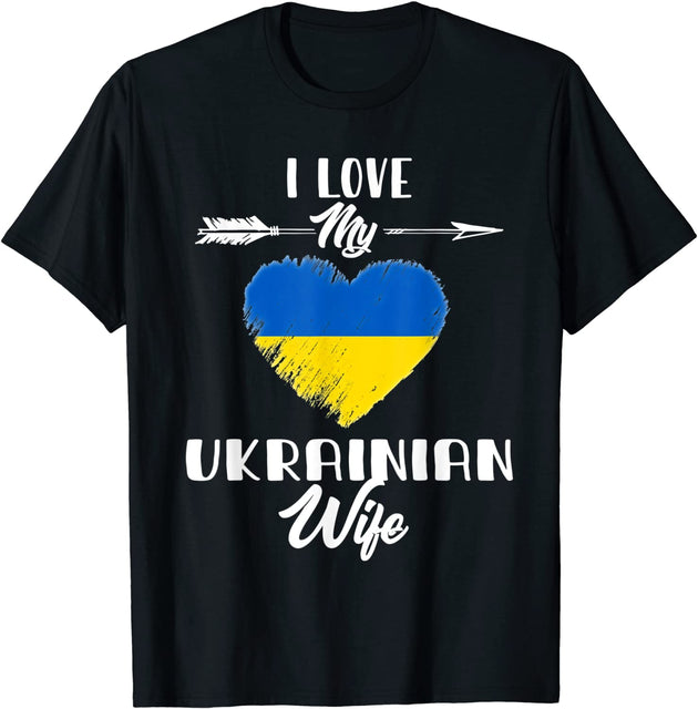 May Live in USA Story Began in Ukraine Flag T-Shirt