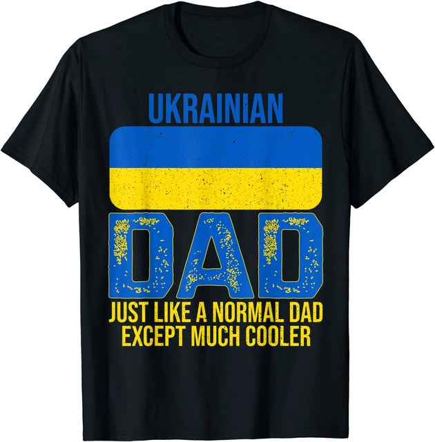 May Live in USA Story Began in Ukraine Flag T-Shirt