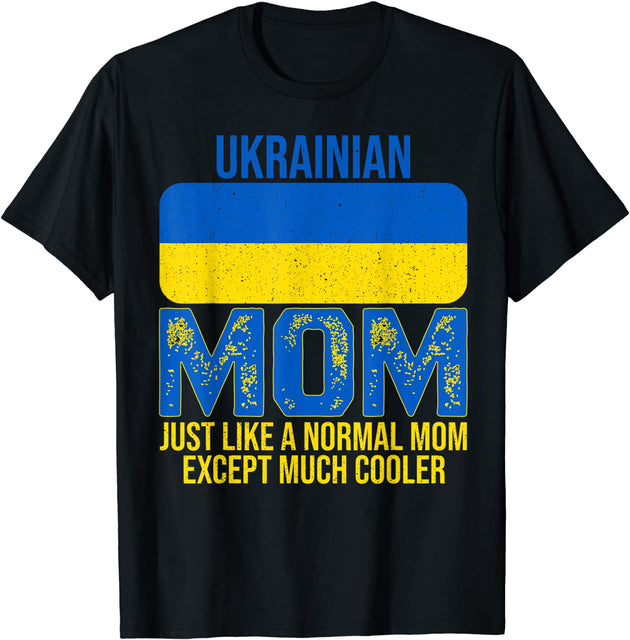 May Live in USA Story Began in Ukraine Flag T-Shirt