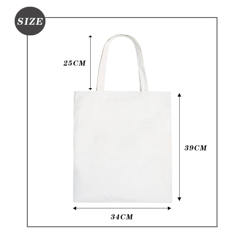 Dude, THIS IS A BAG Ukrain canvas Shopper bag Letter Print Women Black white Shoulder bag Graphic shopping bag for lady