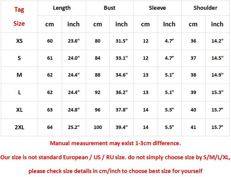 Slithice female T-shirt Top CasualInscription Letter Print women's shirt Cotton Black Red T-shirts for women
