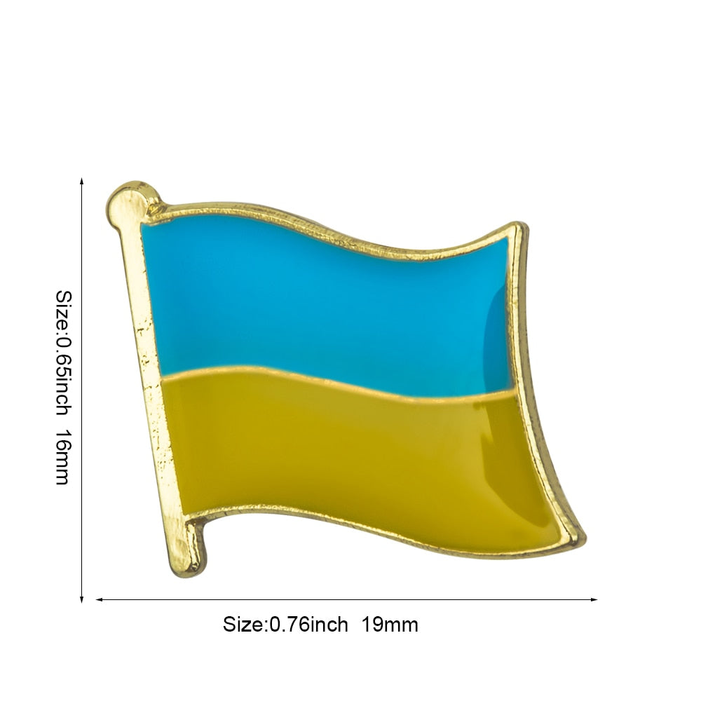 Ukraine Flag Brooch Ukraine Ukraine Flag Badge Ukraine Brooch Flag of Ukraine Ukraine Badge Ukraine Pin Ukraine Canada pin Ukrai