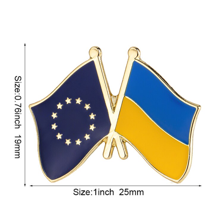 Ukraine Flag Brooch Ukraine Ukraine Flag Badge Ukraine Brooch Flag of Ukraine Ukraine Badge Ukraine Pin Ukraine Canada pin Ukrai