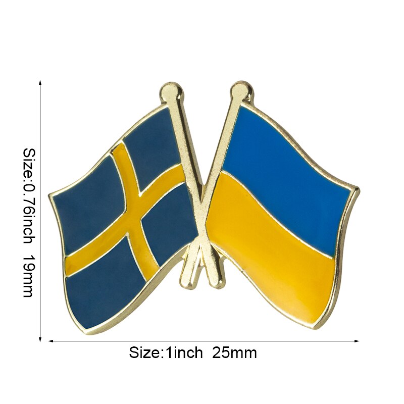 Ukraine Flag Brooch Ukraine Ukraine Flag Badge Ukraine Brooch Flag of Ukraine Ukraine Badge Ukraine Pin Ukraine Canada pin Ukrai