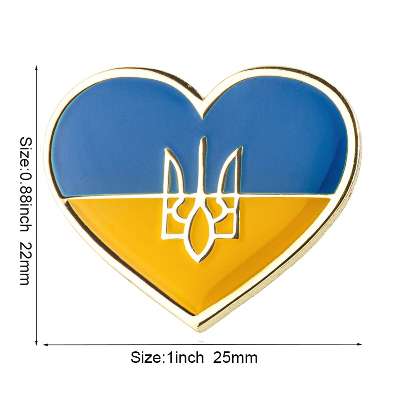 Ukraine Flag Brooch Ukraine Ukraine Flag Badge Ukraine Brooch Flag of Ukraine Ukraine Badge Ukraine Pin Ukraine Canada pin Ukrai