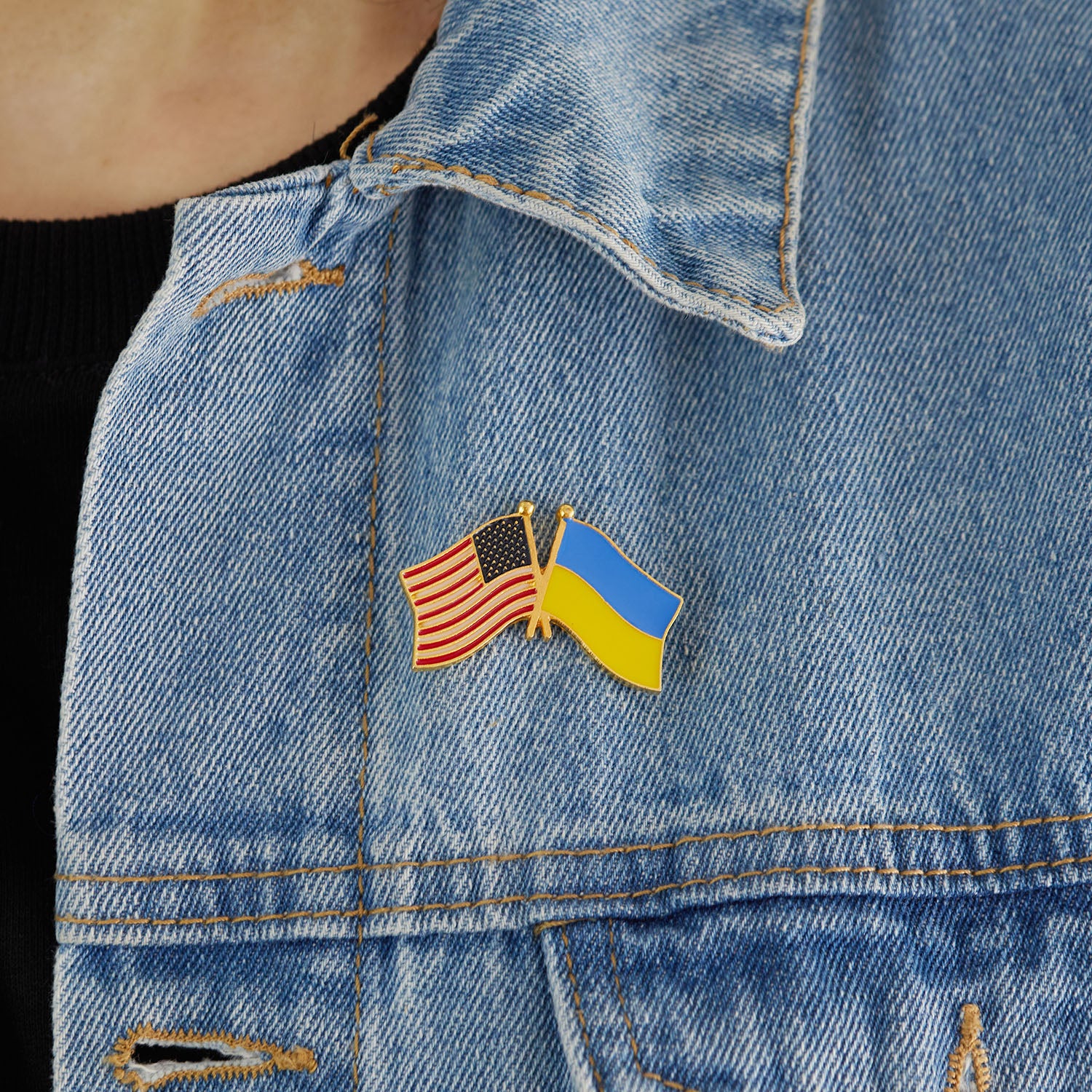 Simple Fashion Ukraine Multilayer Leather Bracelets For Women Men Ukrainian Flag Charm Bracelet Bangle Proud Patriotism Jewelry