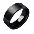 Women Ring Ukraine Map Rings Man Fashion Jewellery Wedding Couples Cute Silver Color Metal Stainless Steel Trend Accessories