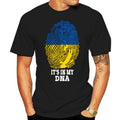 Unisex Men Ukraine Ukrainians  IT'S IN MY DNA Tshirt Tees T Shirts Women Boys 100% Cotton T-Shirt