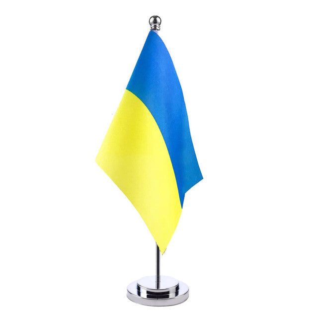 Ukrainian National Flags Outdoor Indoor Decor Double Stitched Polyester With Brass Grommets