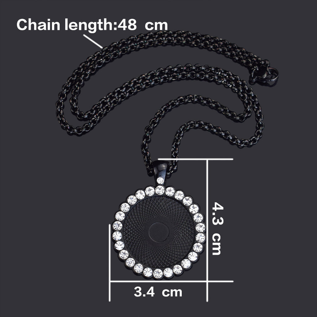 Ukraine Country Flag Necklace Charms Crystal Glass Dome Pendant Collar Necklaces Steampunk Ukrainian Jewelry Patriot Gift