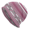 Knit Hats Unisex Bold Colorful Ukrainian Embroidery Vyshyvanka Skullies Beanies Caps Ukraine Bohemian Geometric Bonnet Hats