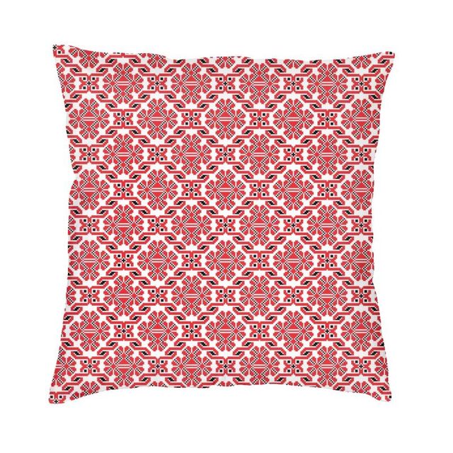 Vyshyvanka Ukrainian Embroidery Cushion Cover Decoration Printing Ukraine Boho Bohemian Geometric Throw Pillow for Living Room