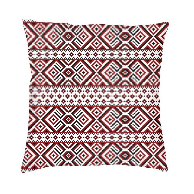 Bold Colorful Ukrainian Embroidery Vyshyvanka Cushion Cover 3D Printed Ukraine Bohemian Soft Luxury Pillow Cases Decor Home