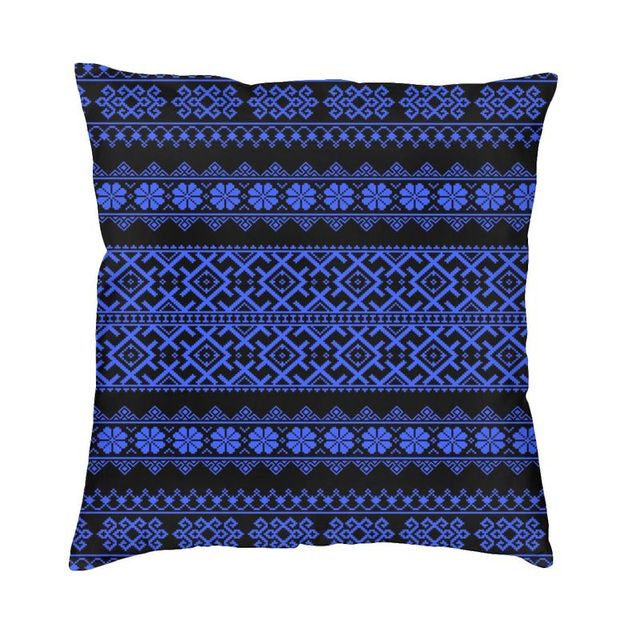 Bold Colorful Ukrainian Embroidery Vyshyvanka Cushion Cover 3D Printed Ukraine Bohemian Soft Luxury Pillow Cases Decor Home
