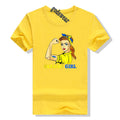 Ukraine Girl Clothes Jersey Ukrainian Flag T Shirt Women's Fashion Graphic Tee Tops Aesthetic Costumes